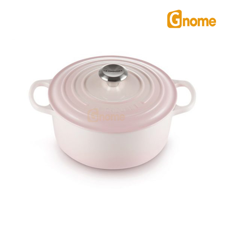 Nồi gang LeCreuset Bräter rund Evo 24cm Shell Pink