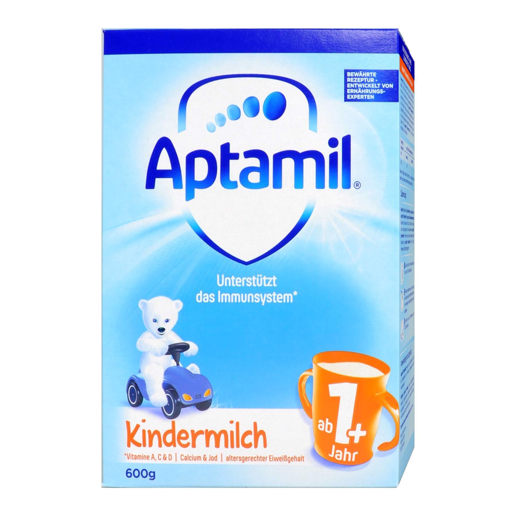 Sữa Aptamil Kindermilch 1+
