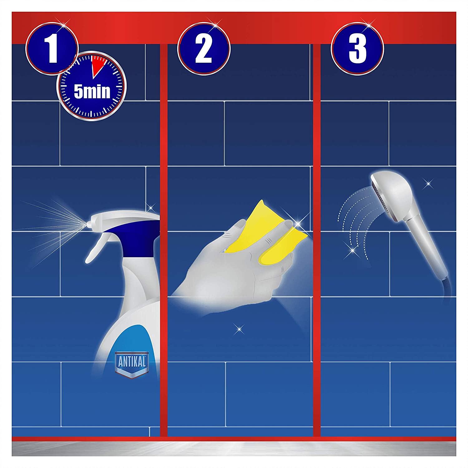 Ưu điểm của chai xịt vệ sinh và chống ăn mòn Inox Antikal Kalkreiniger, 750 ml