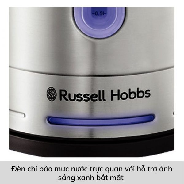 Ấm Siêu Tốc Russell Hobbs 26300-70 Thép Không Gỉ