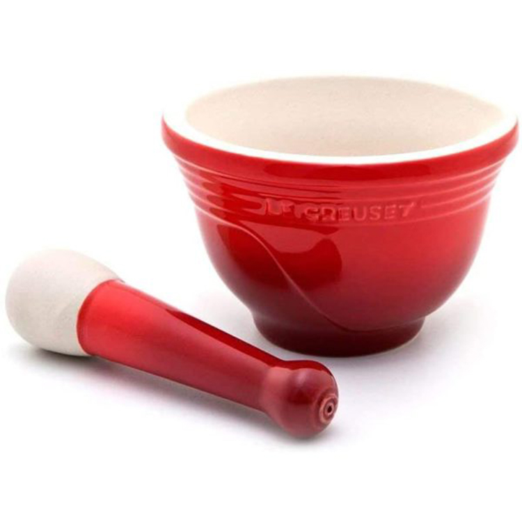 Bộ Chày Cối Lecreuset Mortar & Pestle Cerise 300ml