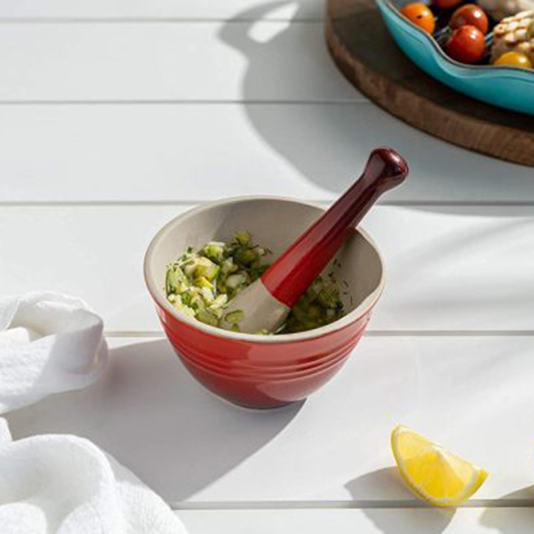 Bộ Chày Cối Lecreuset Mortar & Pestle Cerise 300ml