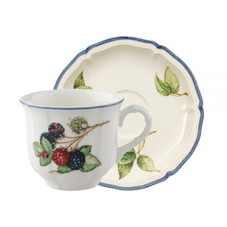 Bộ cốc kèm đĩa Villeroy and Boch Cottage 10 1115 1290