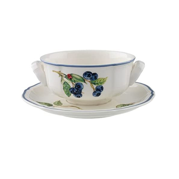 Bộ cốc kèm đĩa Villeroy and Boch Cottage 10 1115 2500