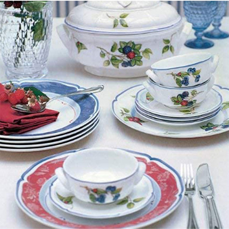 Bộ cốc kèm đĩa Villeroy and Boch Cottage 10 1115 2500