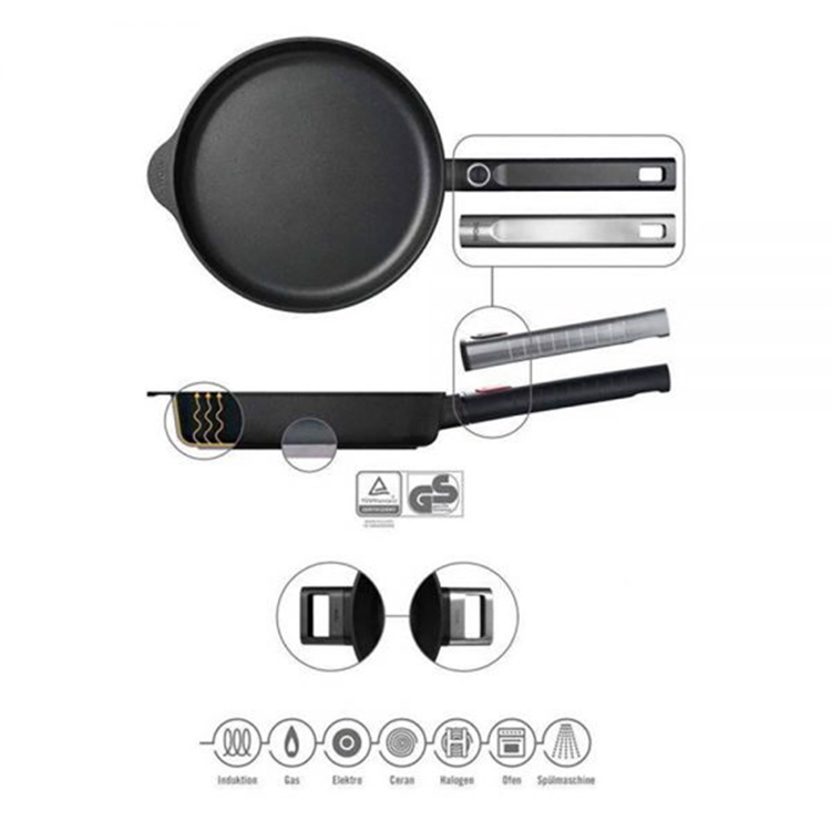 Chảo Woll Diamond XR Logic Fry Pans 28cm 1528PLCIB