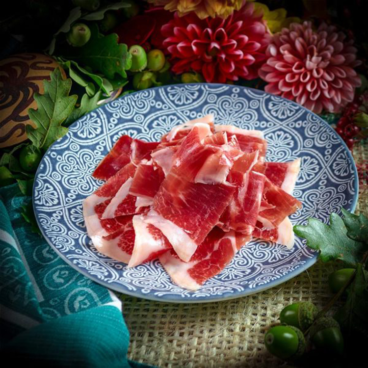 Đùi heo muối Jamon De Cebo Iberico 50% Raza Iberica 1kg