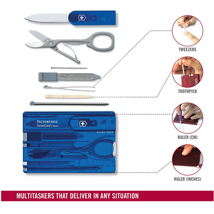 Dụng cụ đa năng Victorinox Swisscard Sapphire 0.7122.T2