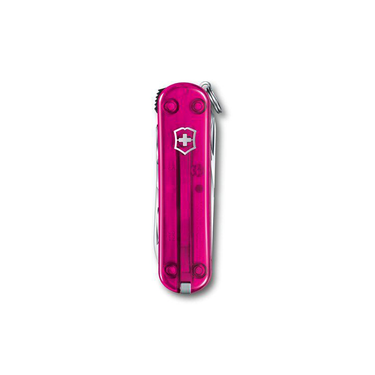 Dụng cụ đa năng Victorinox Nail Clip 580 Pink Transp 0.6463.T5