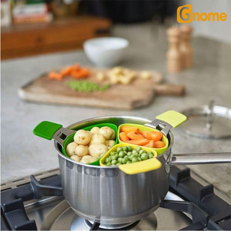 Dụng cụ xửng hấp Joseph Joseph 3 món