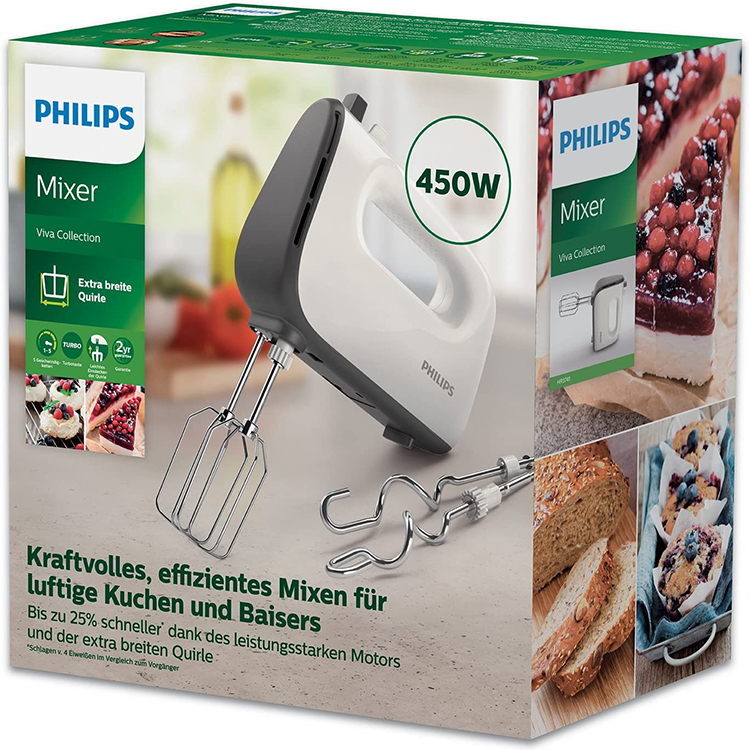 Máy đánh trứng Philips HR3741/00 450W