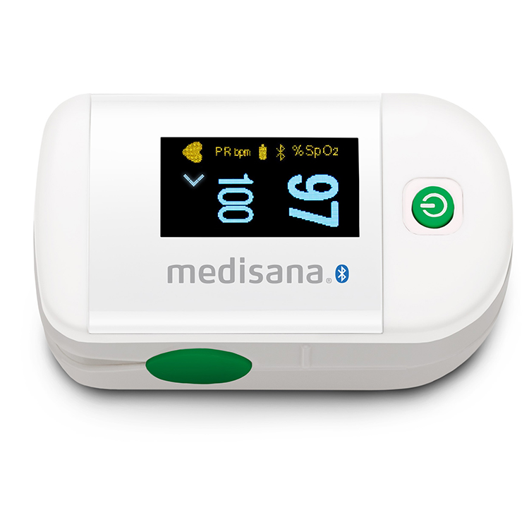 Máy đo oxi xung Medisana PM 100 màu trắng 79456