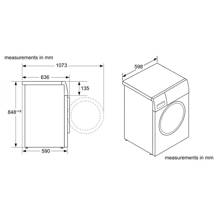 Máy giặt kèm sấy Bosch WNA14400SG