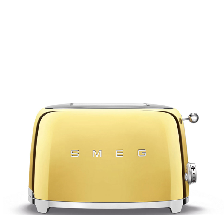 Máy nướng bánh mì Smeg TSF01GOEU Gold Glossy