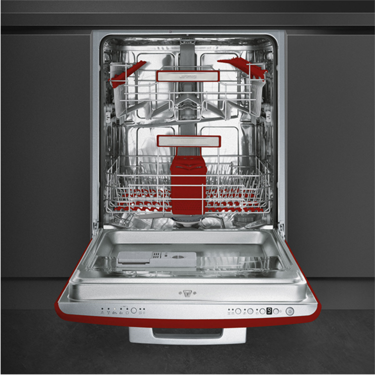 Máy rửa bát Smeg ST2FABRD Red