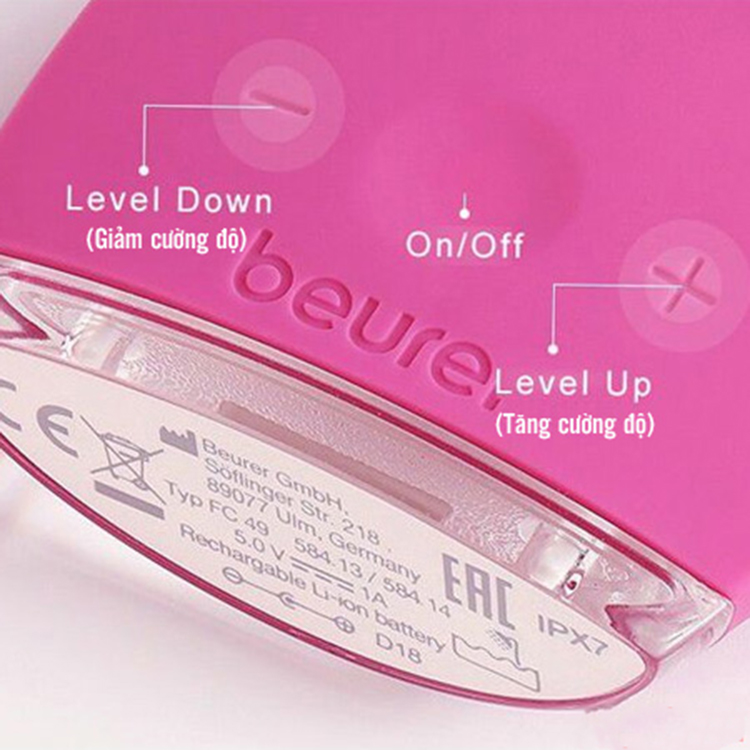 Máy rửa mặt mát xa Beurer FC49