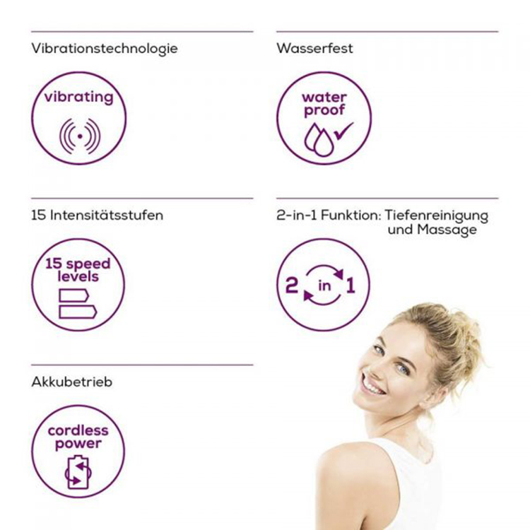 Máy rửa mặt mát xa Beurer FC49