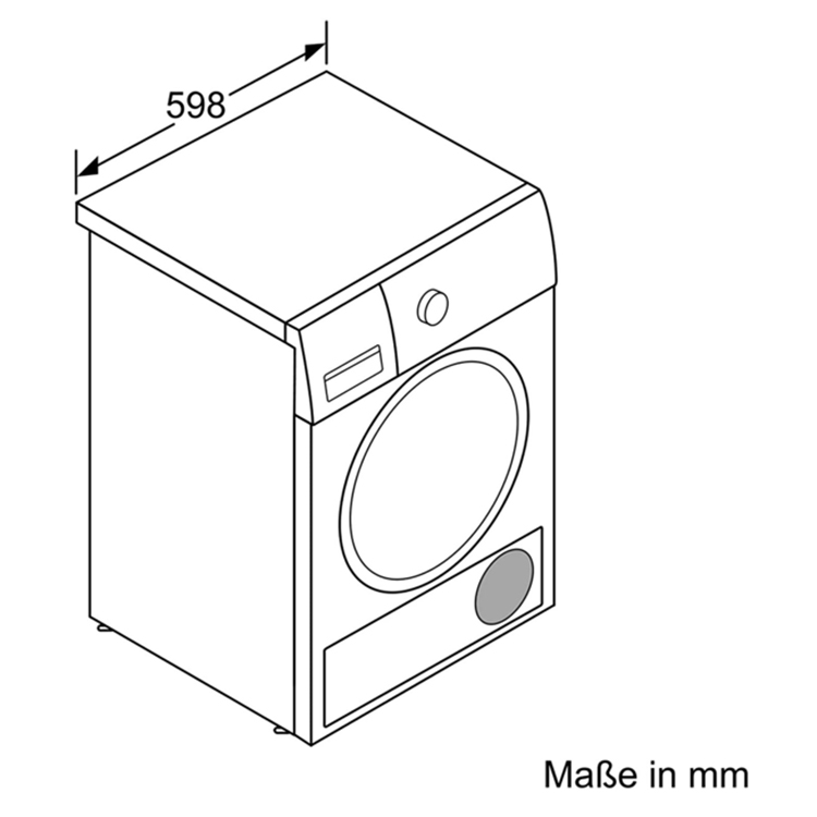 Máy sấy quần áo Bosch WTX87E40 9Kg