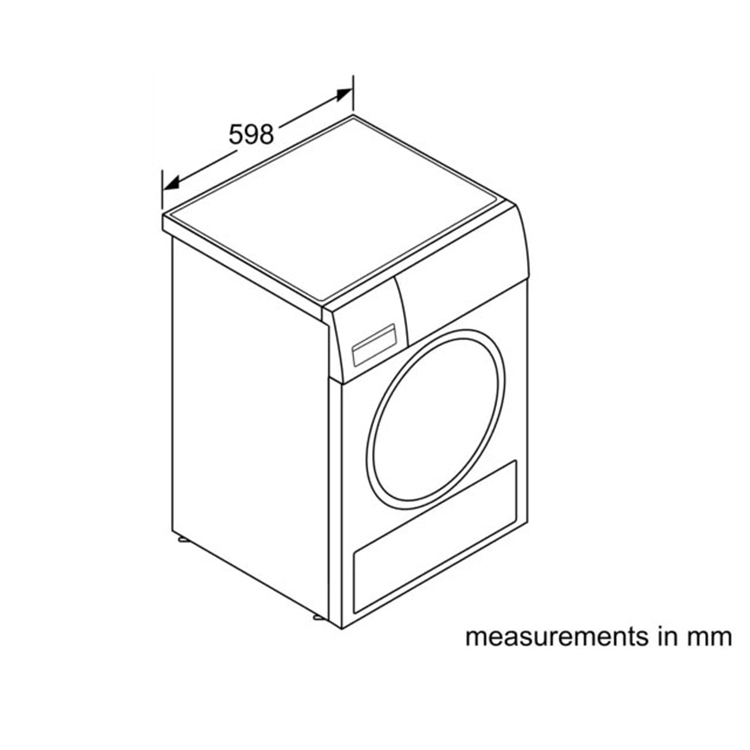 Máy sấy tụ hơi Bosch WTN84201MY Seri 4 