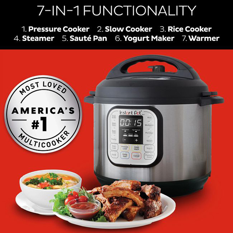 Nồi áp suất Instant Pot Dou 7in1 6qt