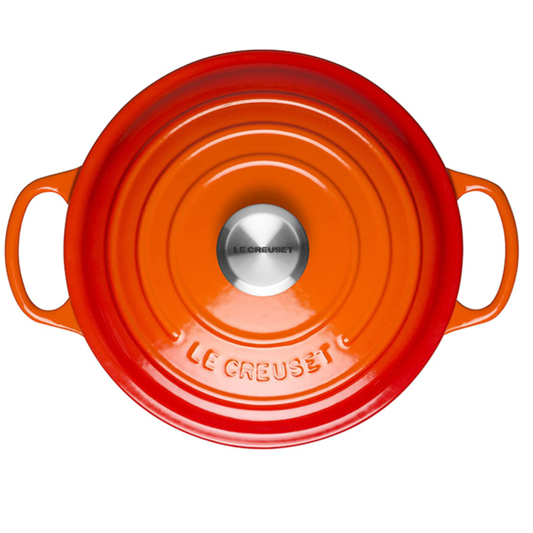 Nồi gang Le Creuset Brater Rund Evo 20cm Orange 