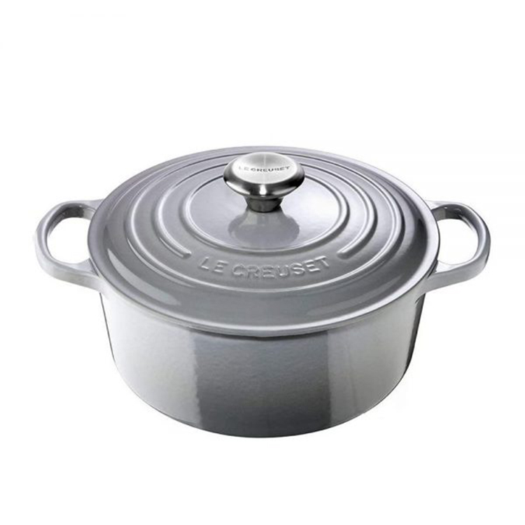 Nồi gang Le Creuset Brater Rund Evo 20cm Nebelgrau