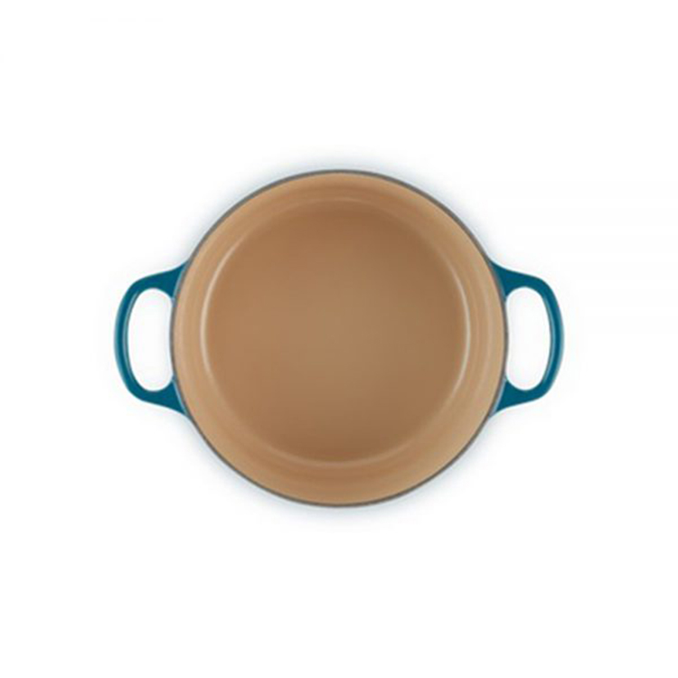 Nồi gang Le Creuset Brater Rund Evo 24cm Deep Teal