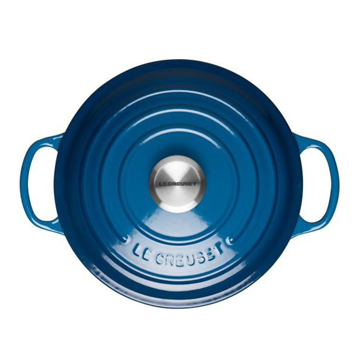 Nồi gang Le Creuset Evo 26cm Blue Marseille