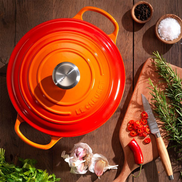 Nồi Gang Le Creuset Evo Flame 22cm 