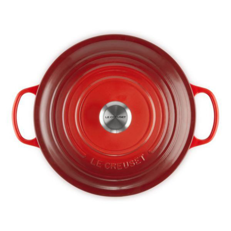 Nồi gang Le Creuset màu đỏ anh đào 24cm 