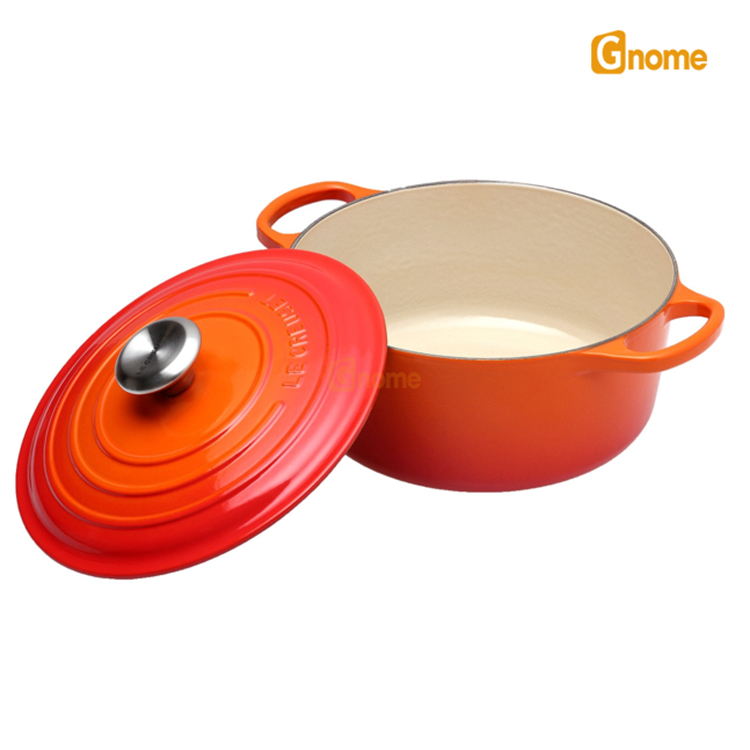 Nồi gang LeCreuset 24cm Orange