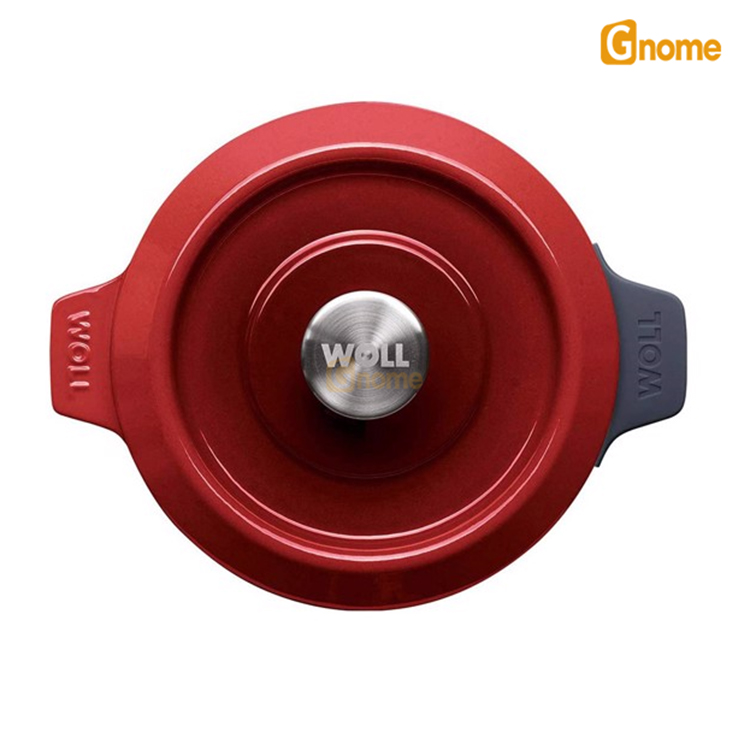 Nồi gang Woll 124CI010 Chili Red Iron 24cm