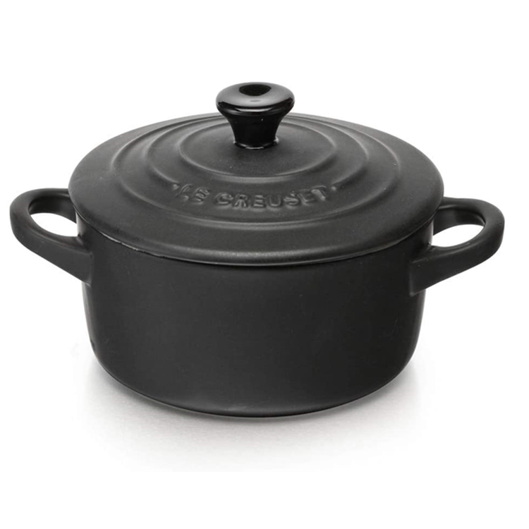 Nồi Gốm Le Creuset Mini Cocotte 10cm 0,2L Black