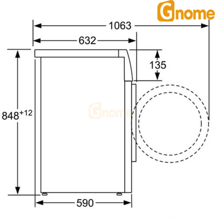 Máy giặt Bosch WAW28480SG