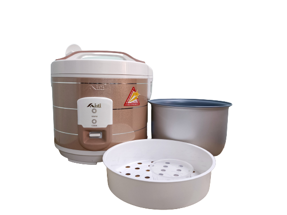 Nồi cơm điện AIDI AD18S1, nồi cơm điện 1.8l, nồi cơm điện chống dính, đa năng