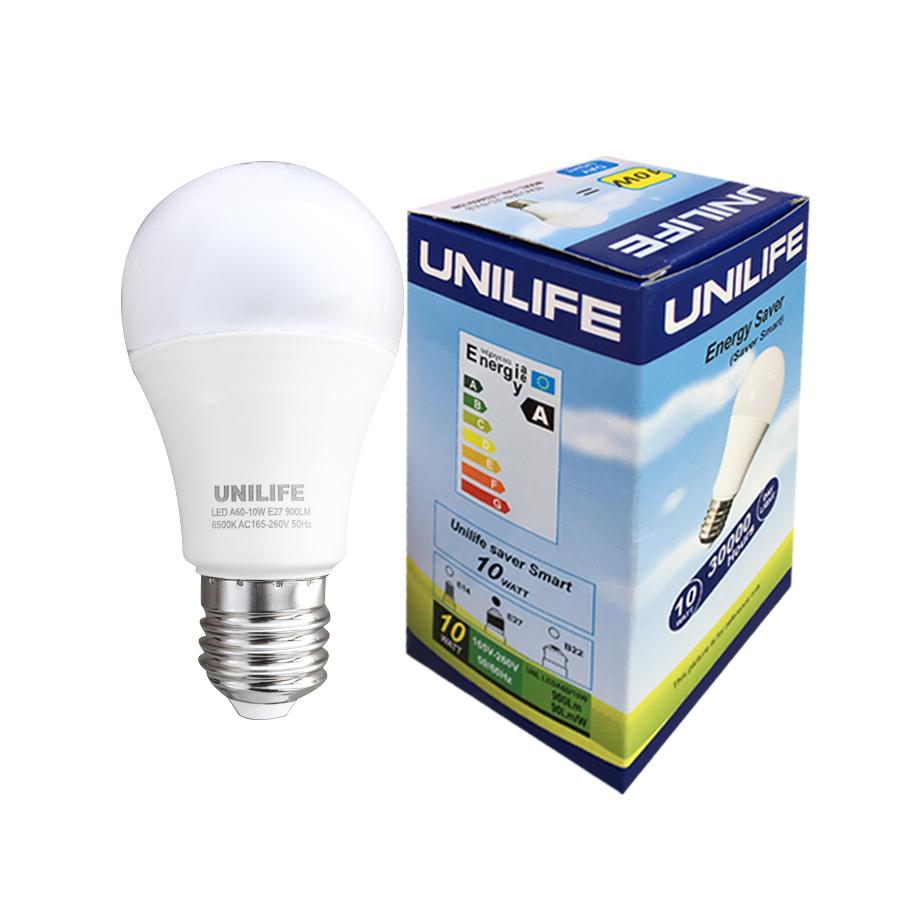 LED Unilife A60/10W, E27, DL