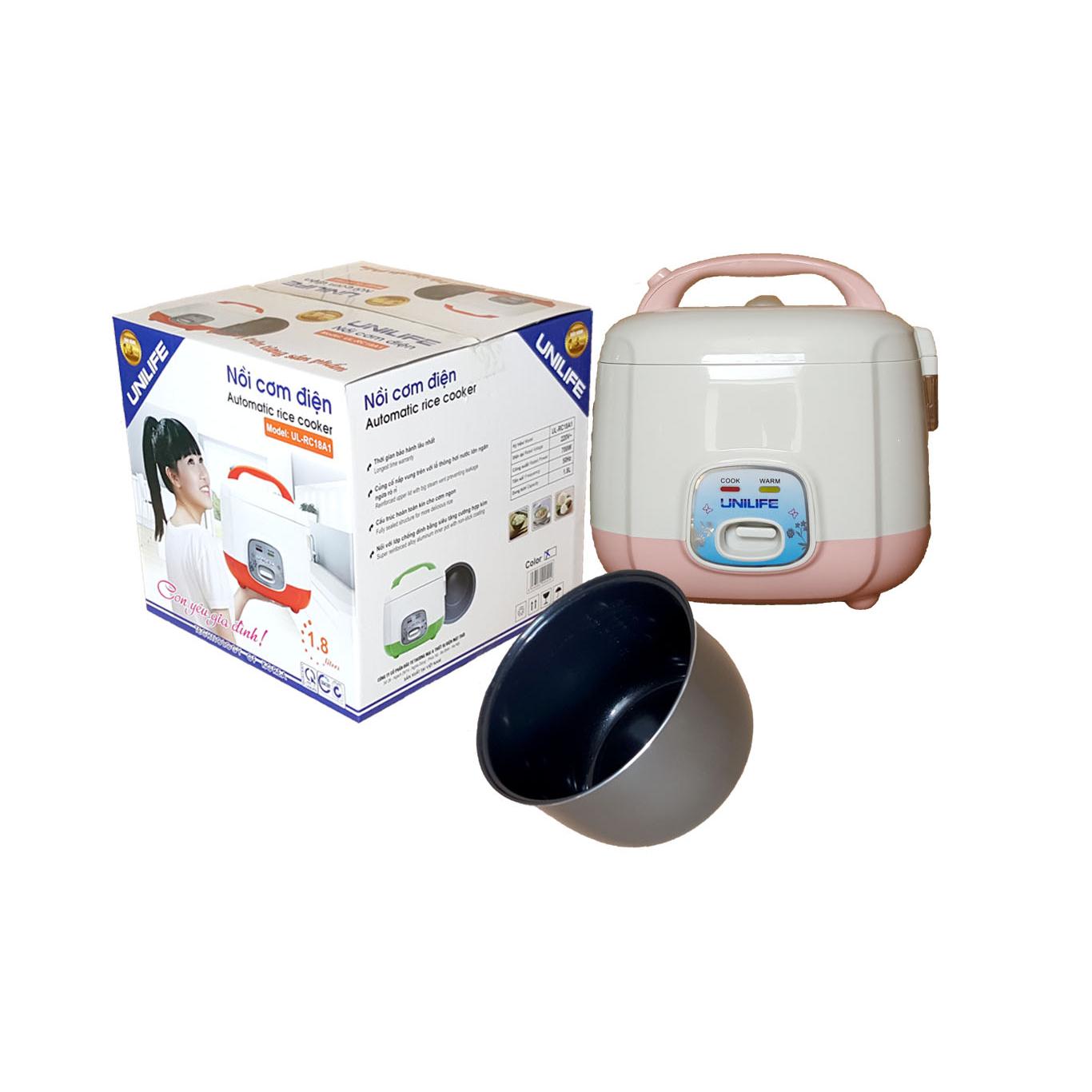 Nồi cơm điện UNL - RC18A1 - 2D(1,8L - 700W)