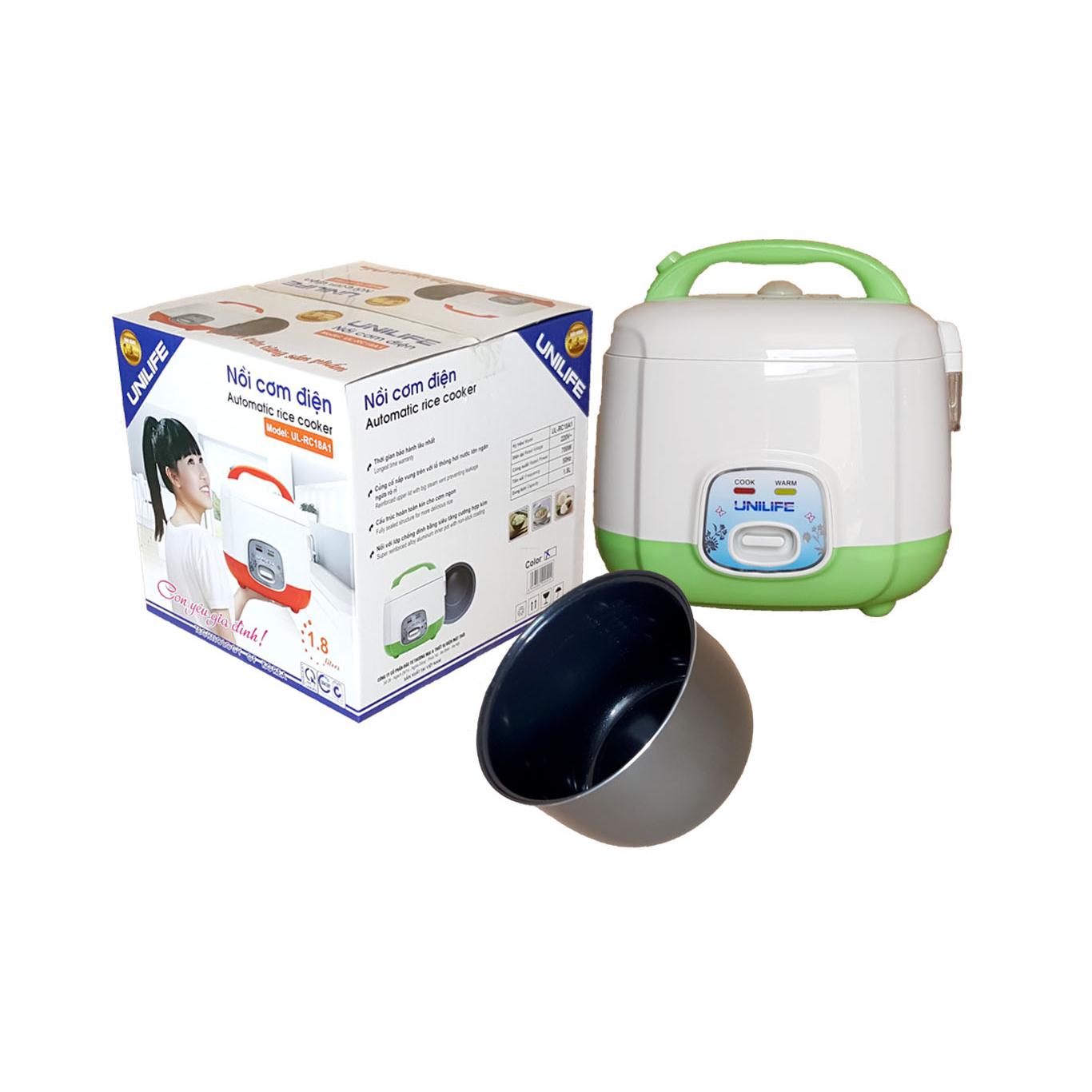 Nồi cơm điện UNL - RC18A1 - 2D(1,8L - 700W)