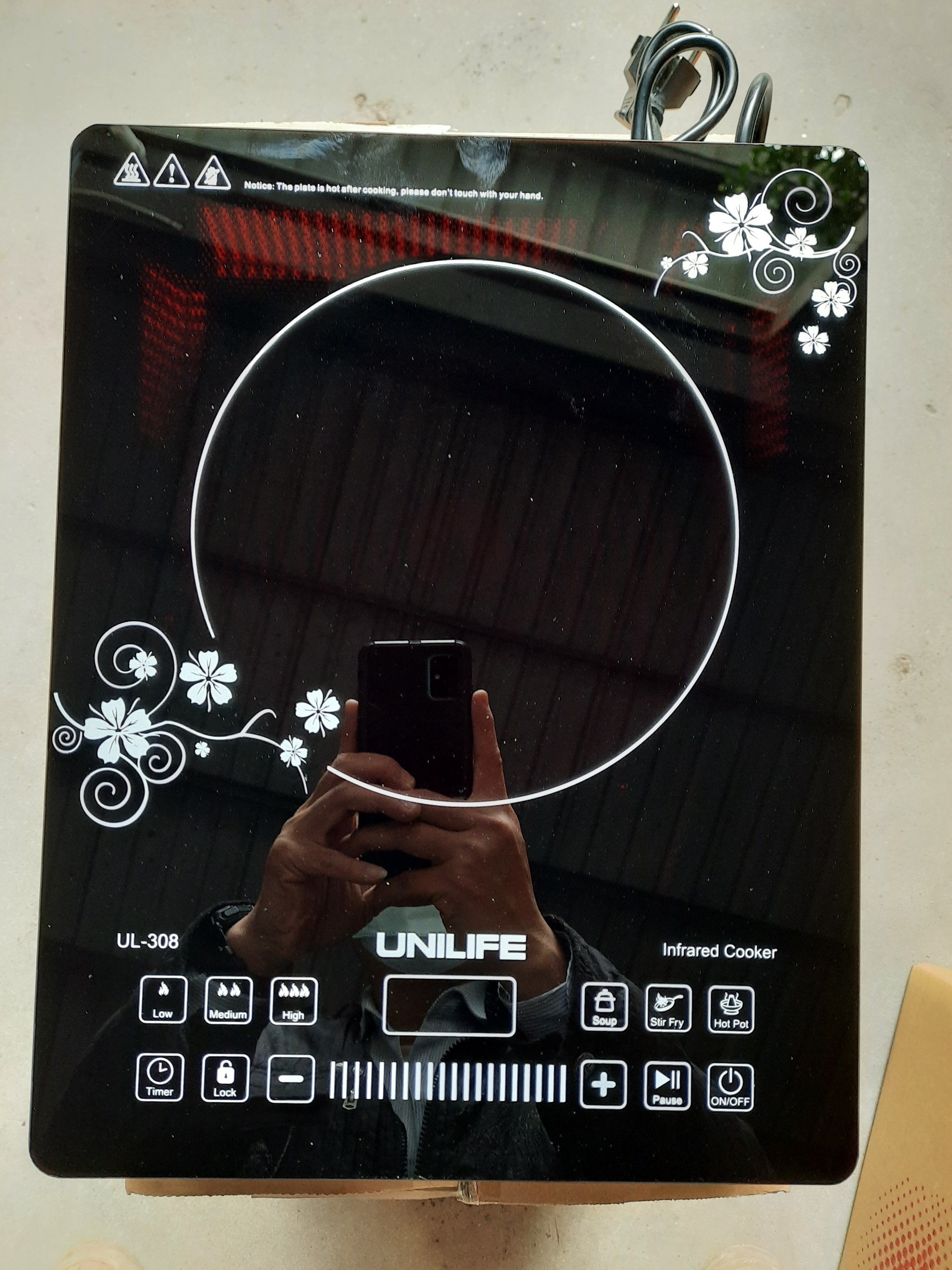 Bếp hồng ngoại cảm ứng - Model 308