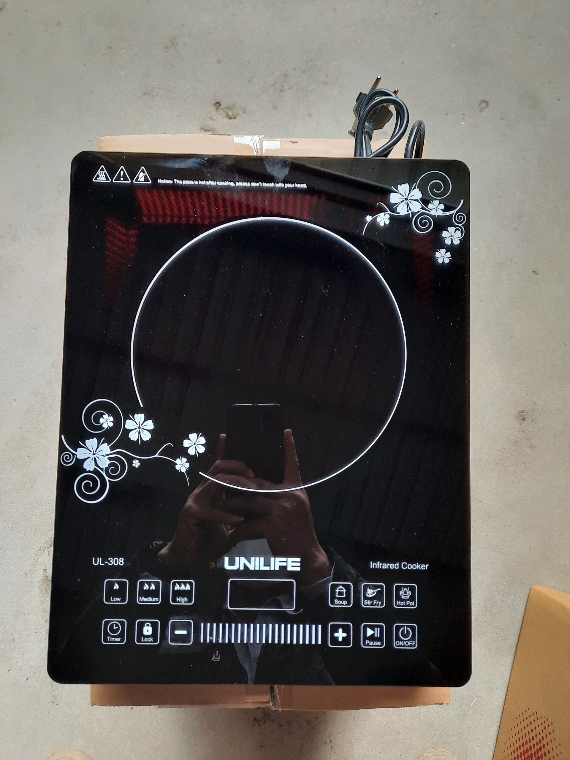 Bếp hồng ngoại cảm ứng - Model 308