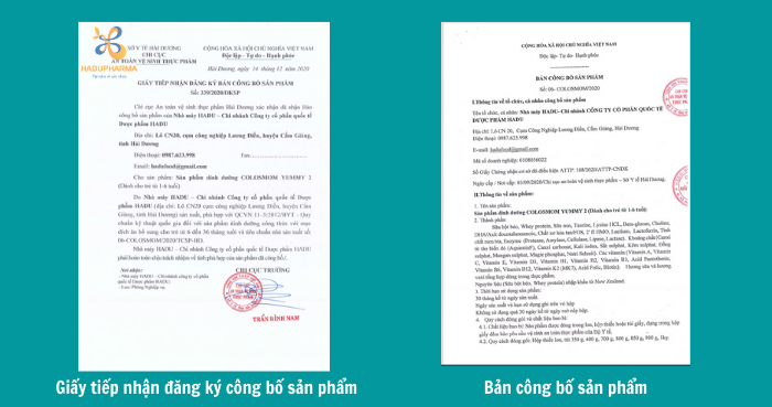 Đăng ký công bố sản phẩm