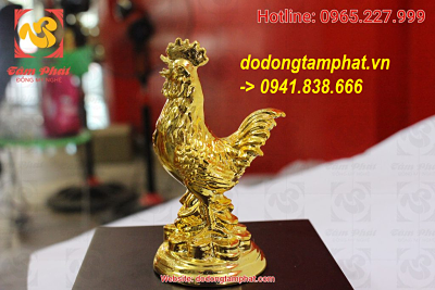 Gà phong thủy đầy vượng khí.