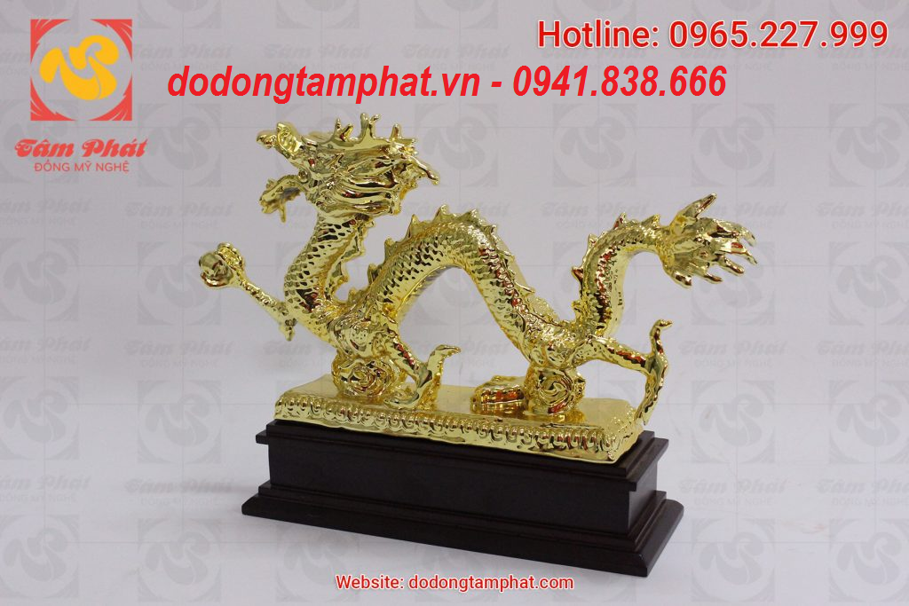 Thiết kế rồng đồng bắt mắt.