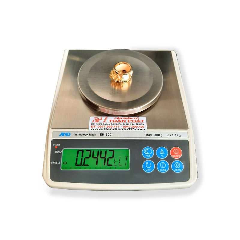 Lưu ý đến đơn vị sử dụng trên thiết bị cân tiểu ly điện tử