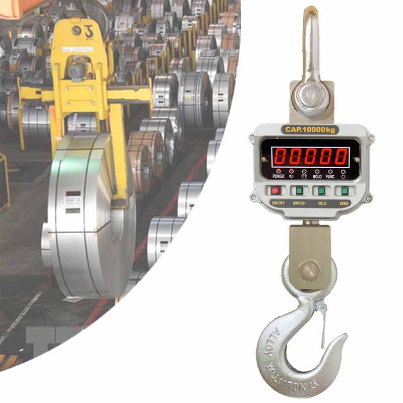 Cân treo điện tử 10 tấn được nhiều ngành công nghiệp sử dụng