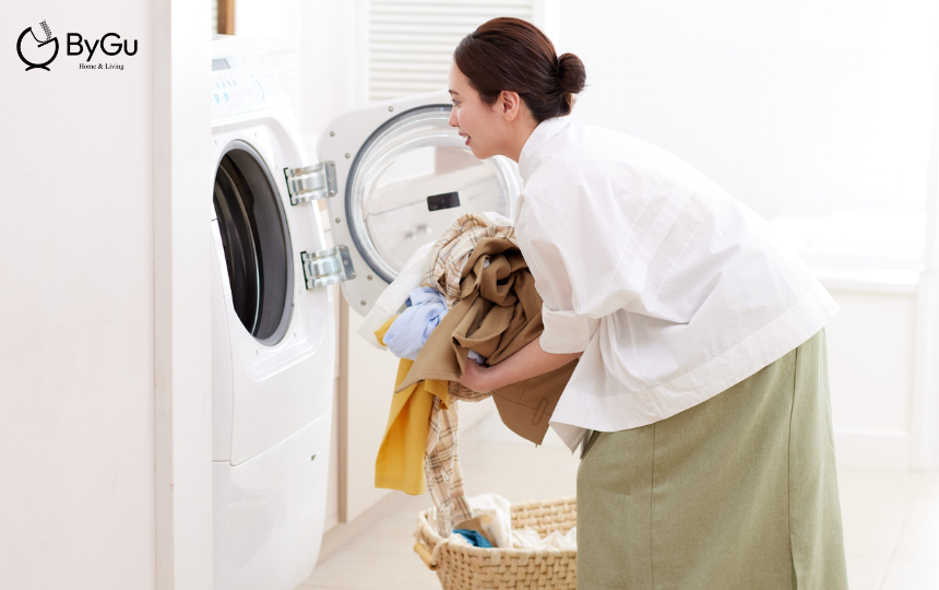 cách giặt mền bằng máy giặt