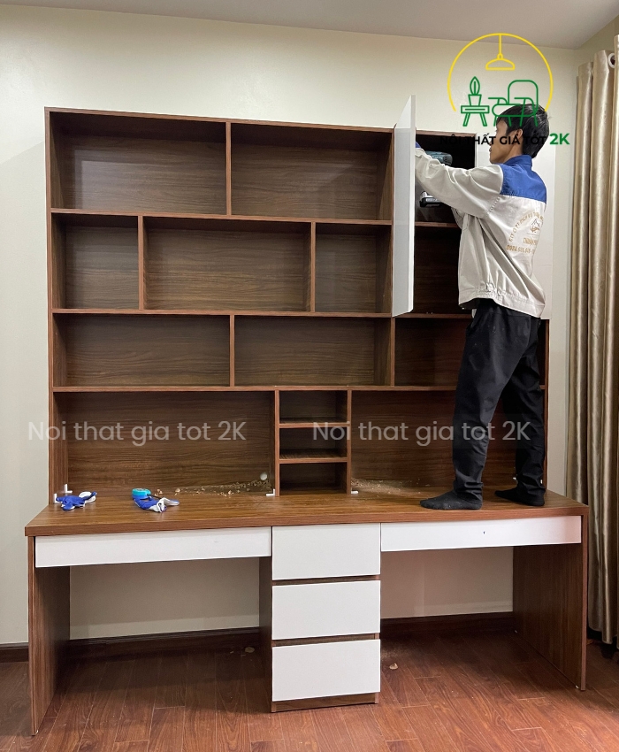 Bàn học 2 người cho sự hợp tác hiệu quả