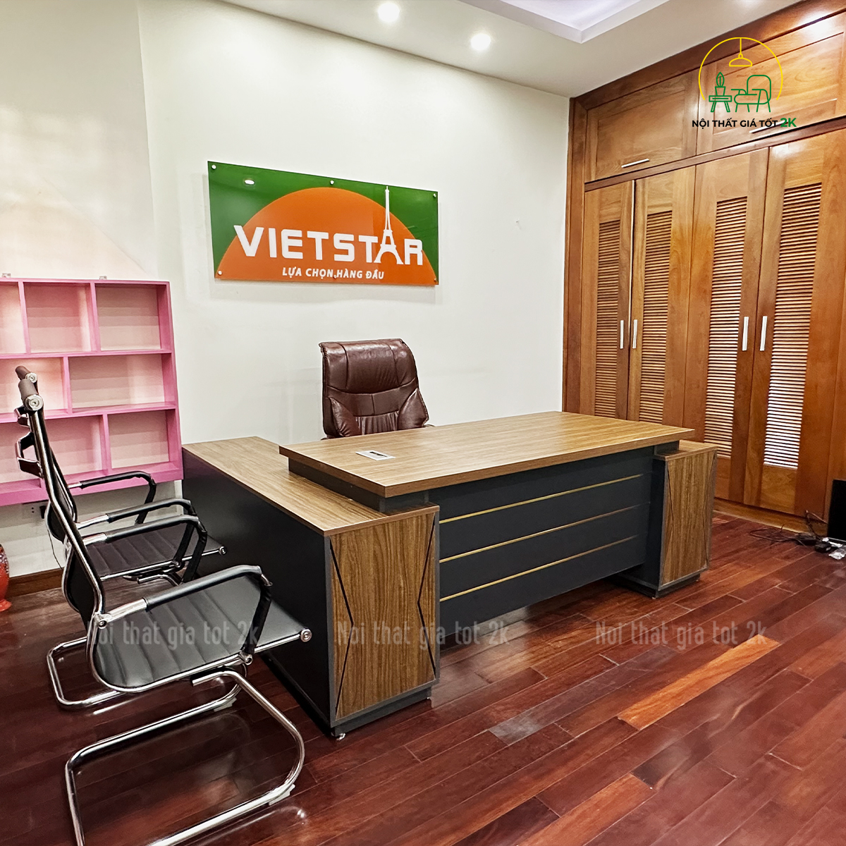 bàn giám đốc cho văn phòng công ty vietstar