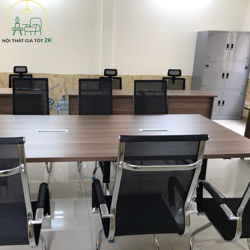 bàn họp dài 2m6 có ổ cắm
