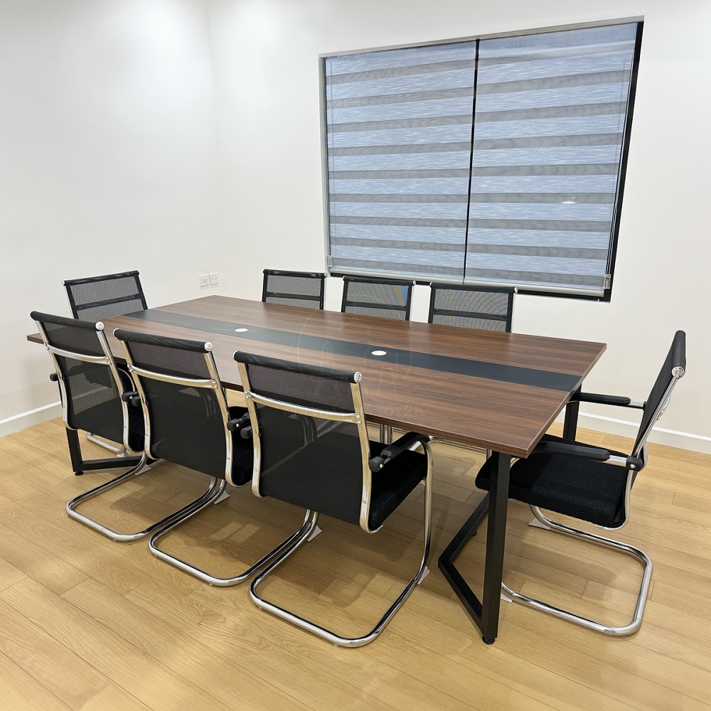 bàn họp chân sắt lunar